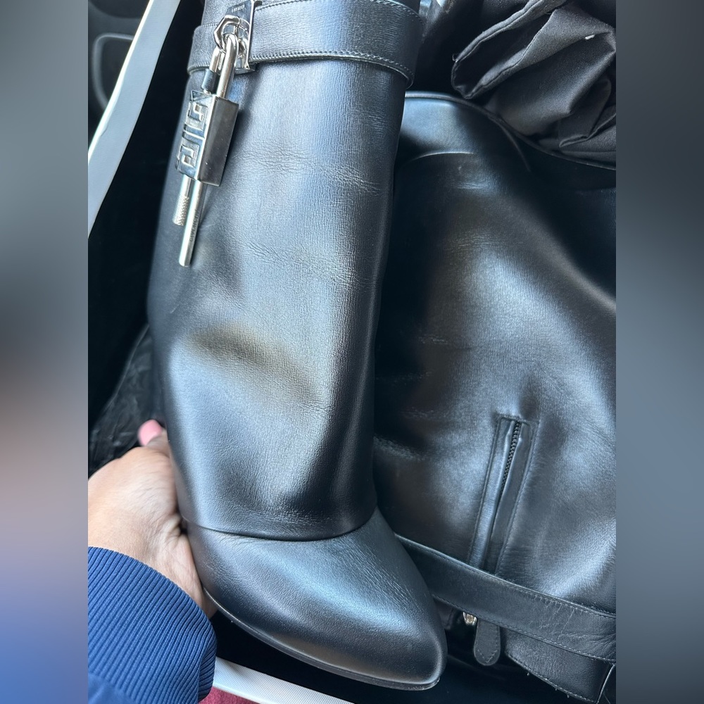 Givenchy shark boots worn once